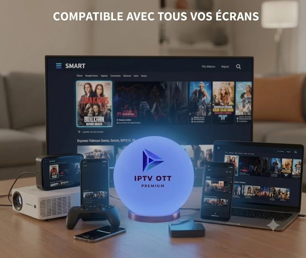 Iptv-ott-premium<br />
compatibilité