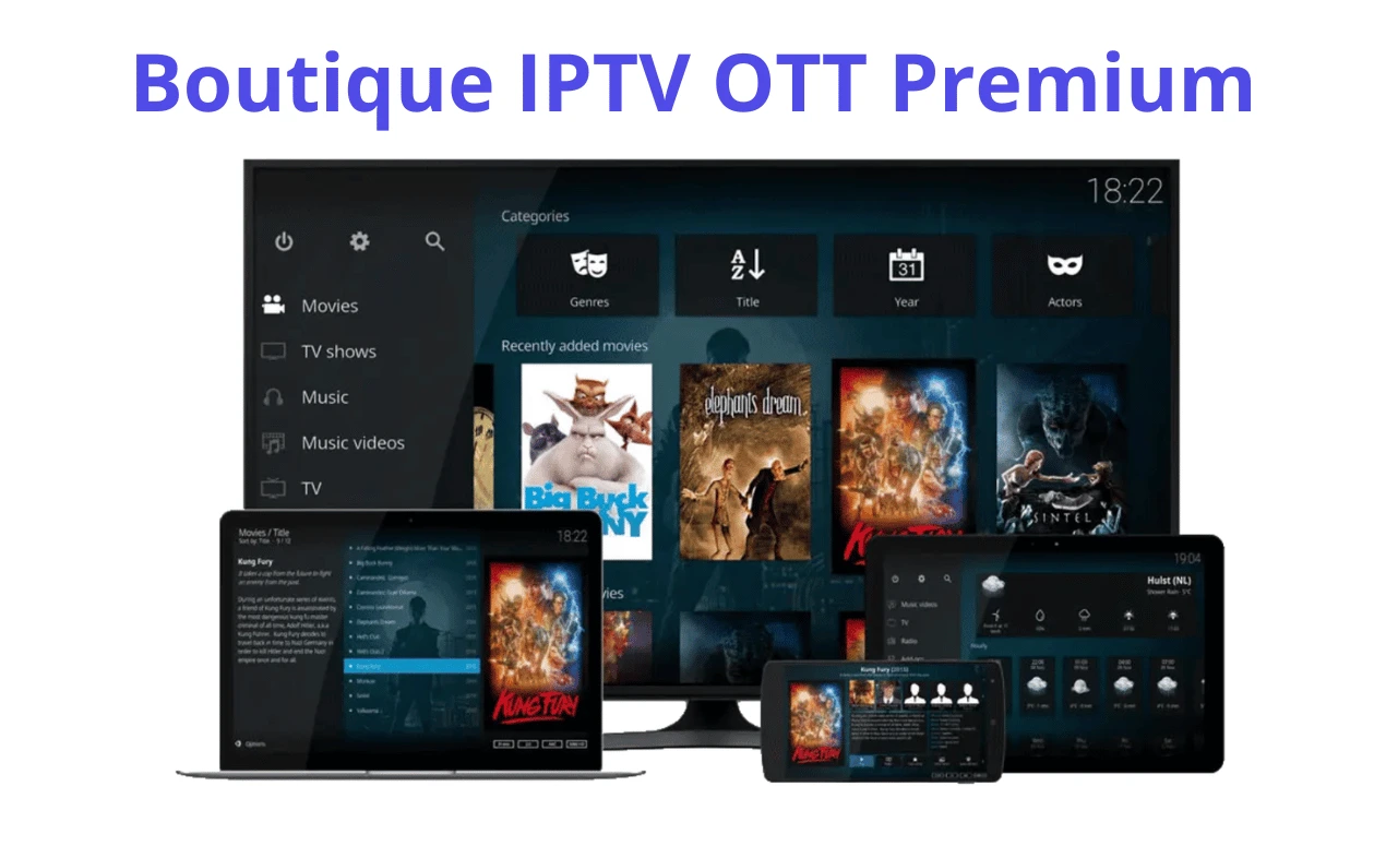 Boutique iptv ott premium