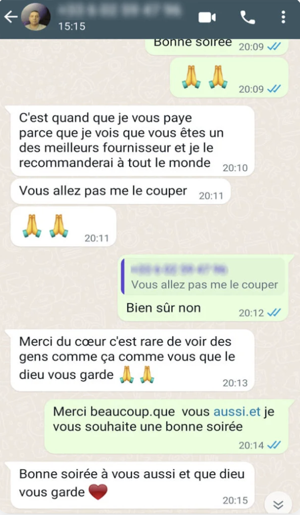 Avis client heureux de son abonnement IPTV OTT Premium